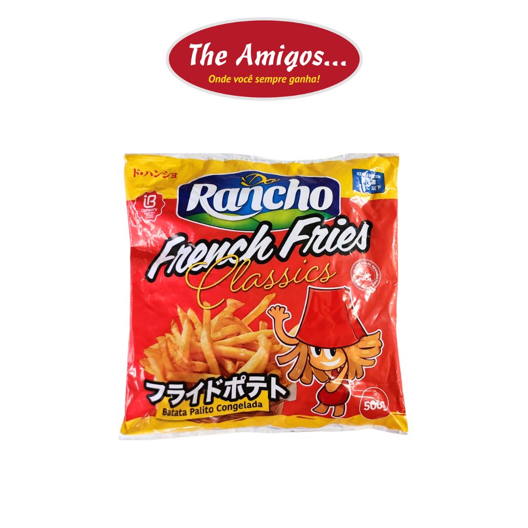 BATATA PALITO CONGELADA RANCHO 500G