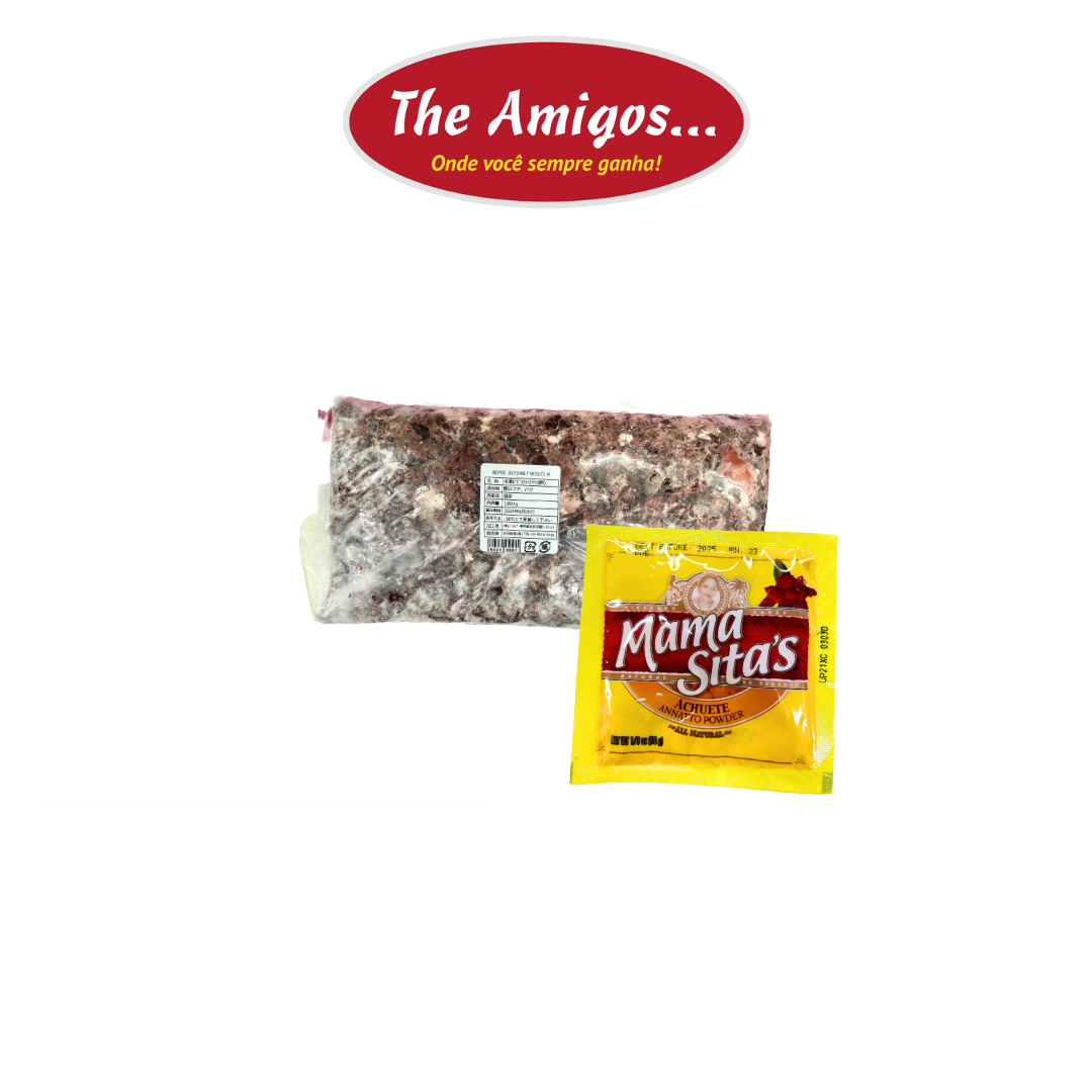 BOPIS SET HALF BOILED WITH ANNATTO POWDER