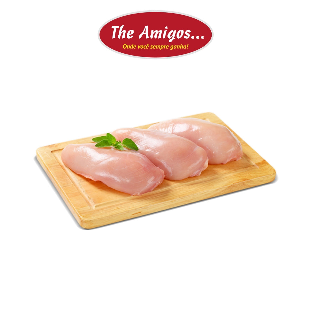 Filezinho De Peito De Frango Sem Pele 2kg