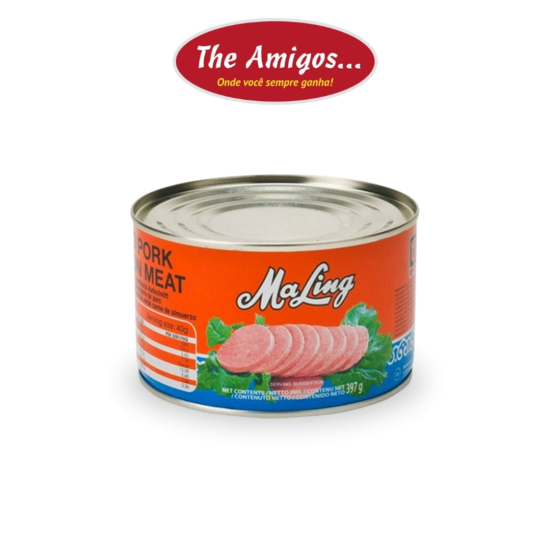 MALING LUNCHEON MEAT ROUND397G