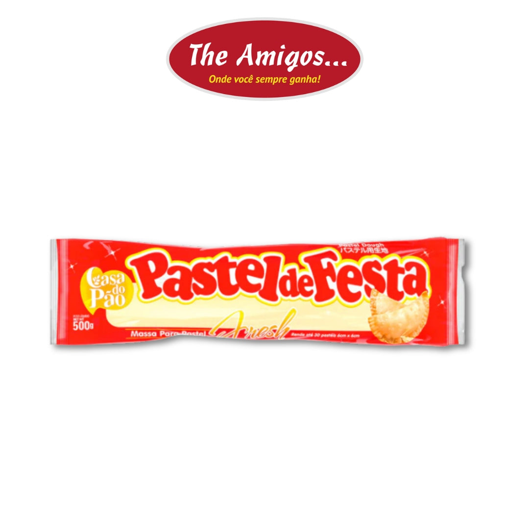MASSA DE PASTEL DE FESTA