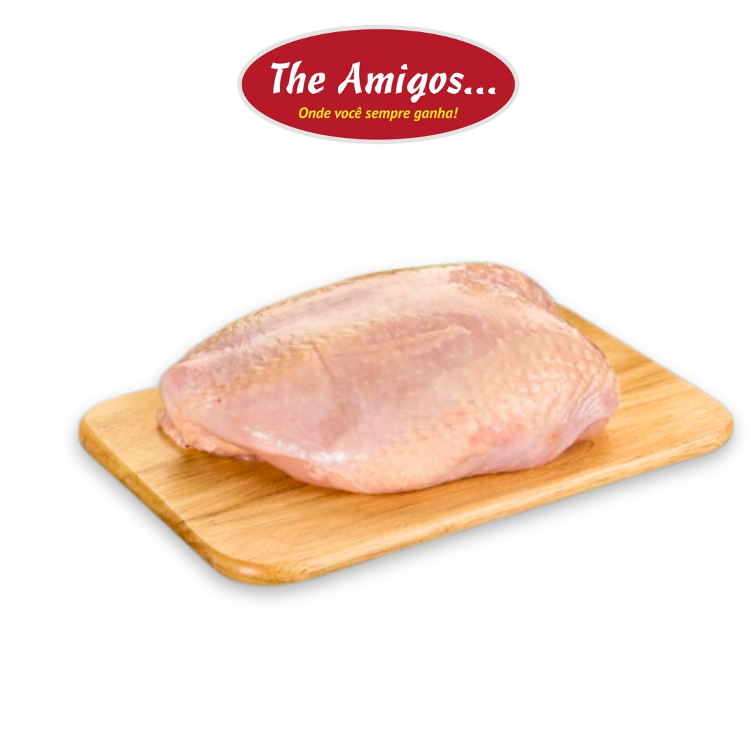 PEITO DE FRANGO COM PELE (2 KG)