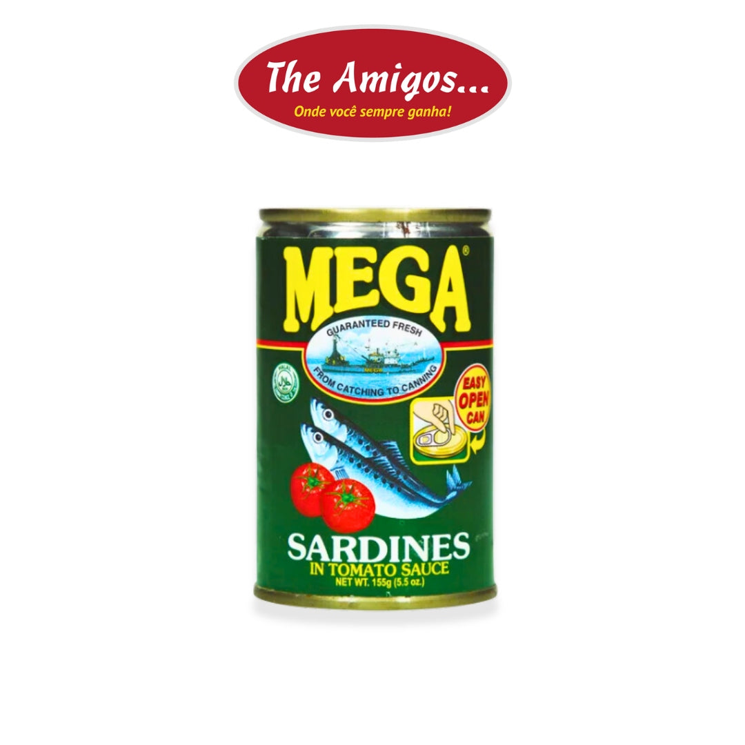 SARDINES IN TOMATO SAUCE 155G MEGA 155g