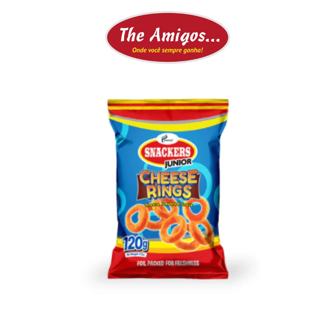 SNACKERS CHEESE RINGS JUNIOR 120G