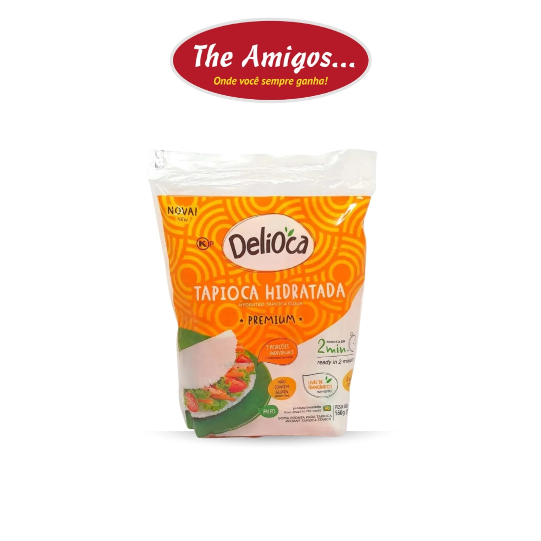 TAPIOCA HIDRATADA PREMIUM DELIOCA 560G