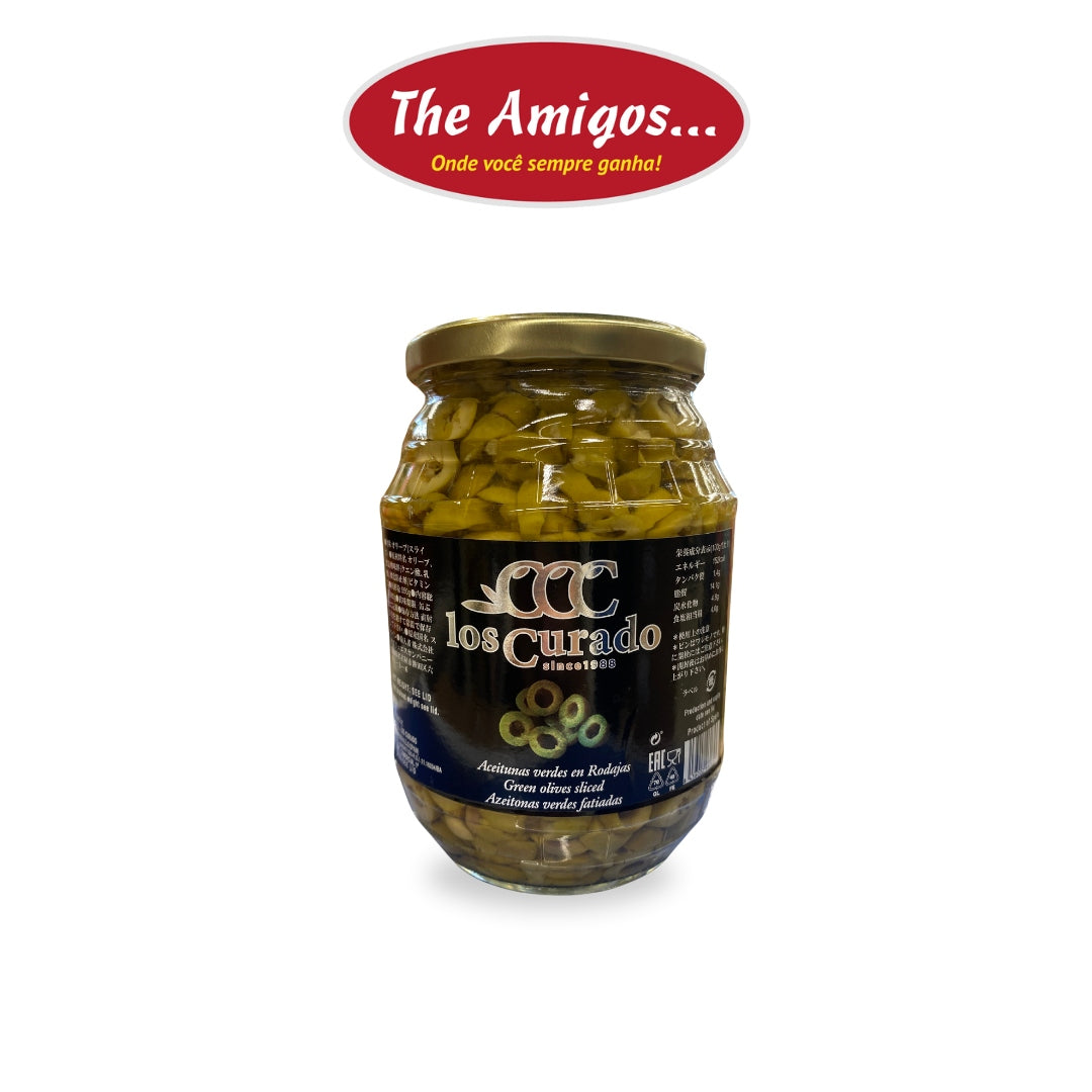 Los Curado Sliced Green Olives 980g