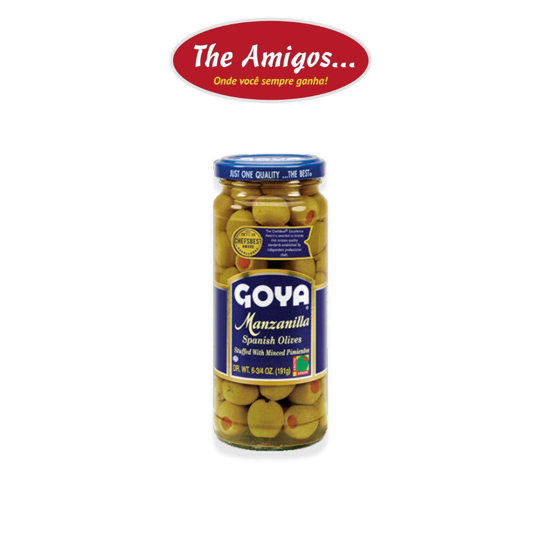 Goya Pitted Green Olives 340g 156g