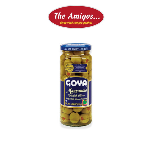 Goya Pitted Green Olives 340g 156g