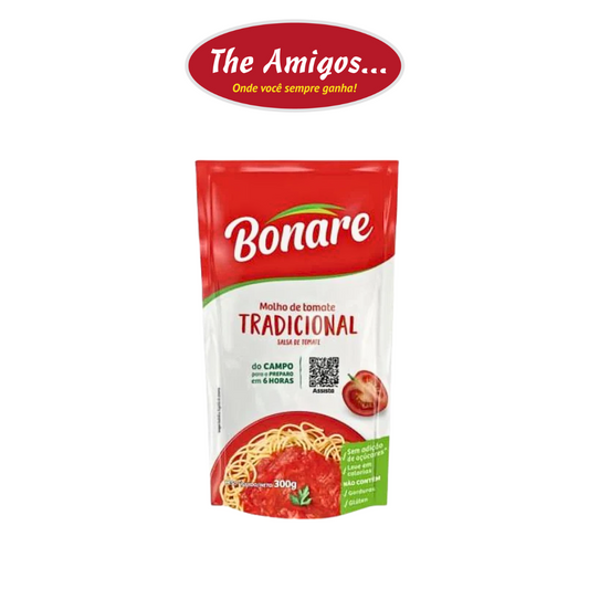 BONARE  MOLHO DE TOMATE TRADICIONAL  300G