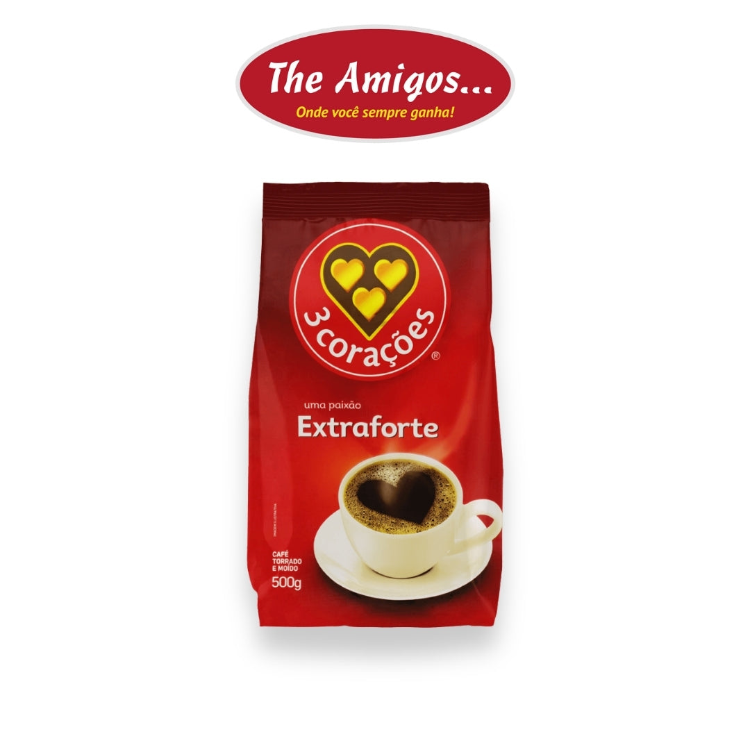 3 Hearts Extra Strong Coffee 500g