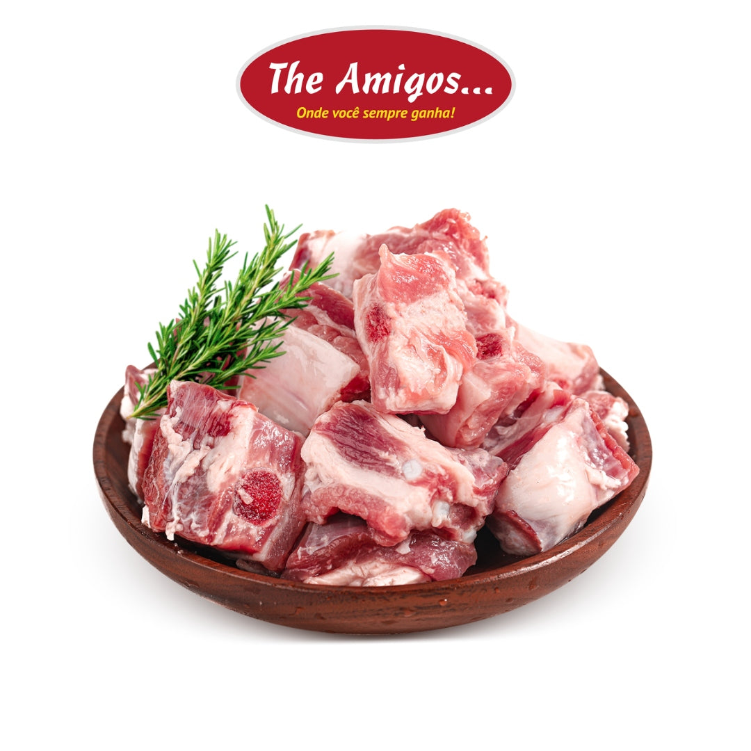 Bone-in Pork Ribs in Cubes