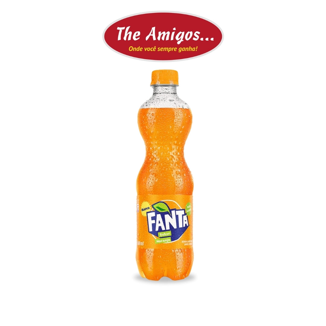 Fanta Orange Pet 500ml – Amigos Brazil