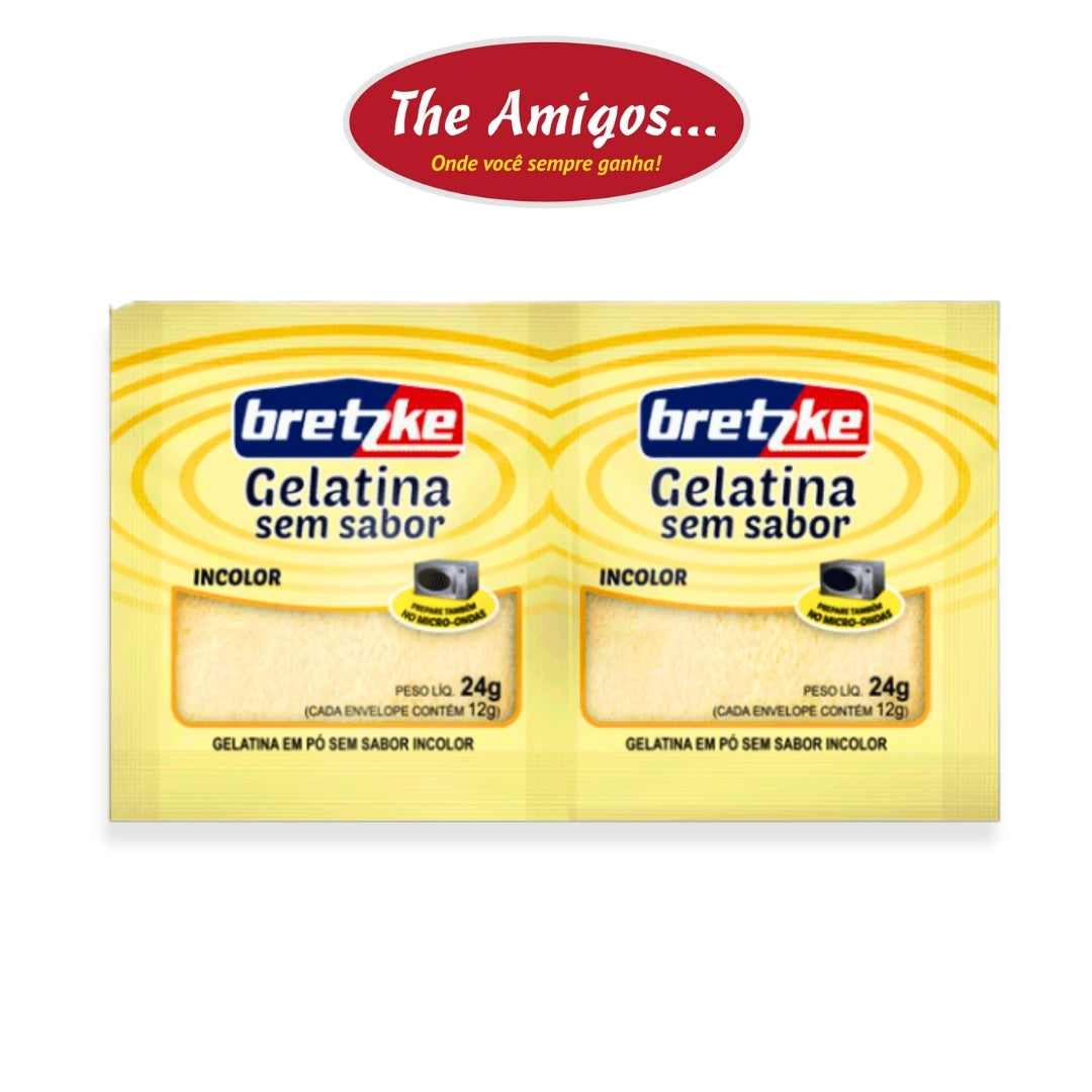 Bretzke Unflavored Gelatin 24g