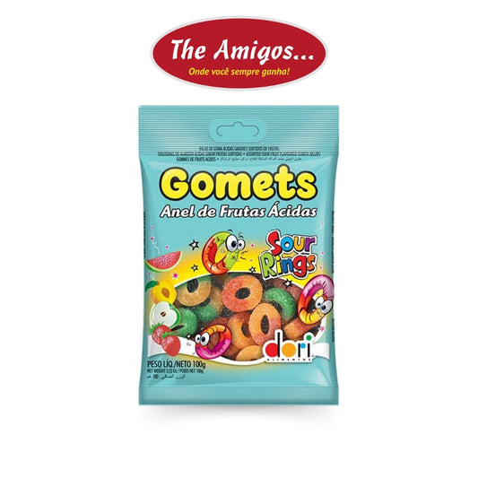 Gomets Sour Fruit Ring 100g