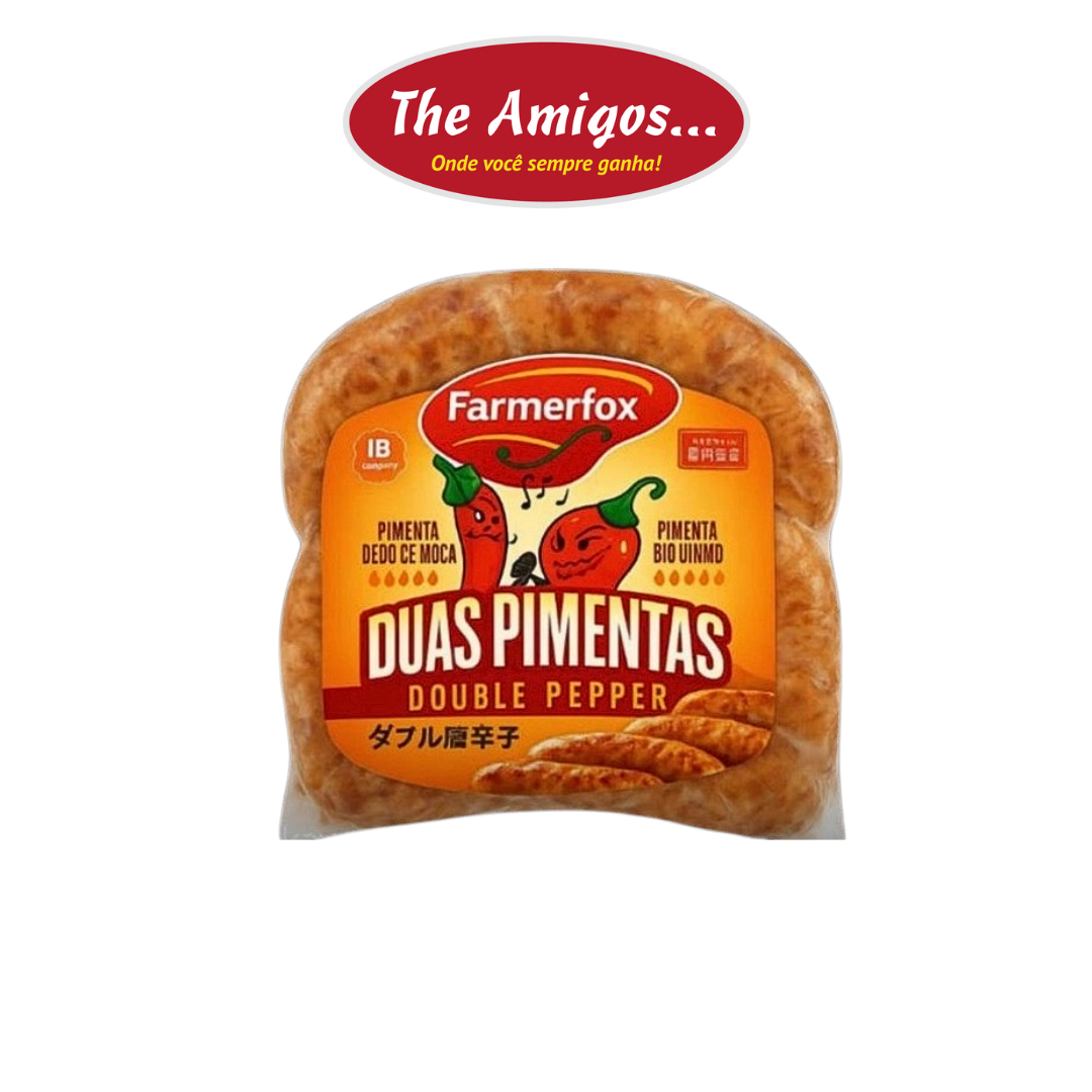LINGUIÇA 2 PIMENTAS FARMERFOX 588G