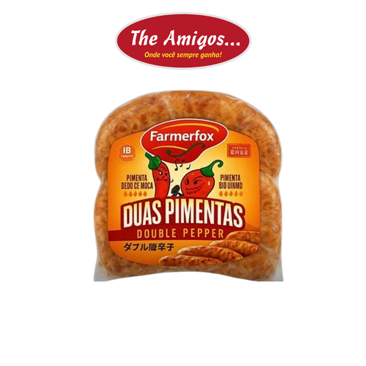 LINGUIÇA 2 PIMENTAS FARMERFOX 588G