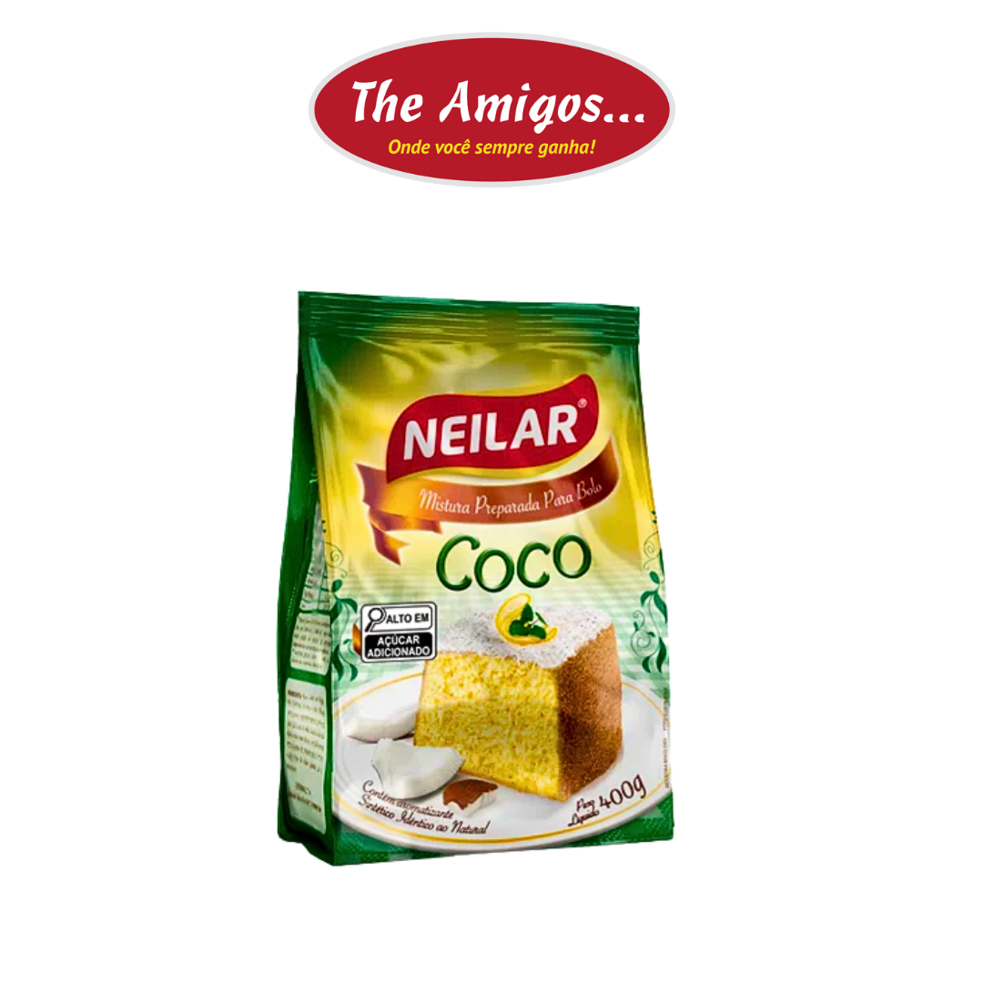 MISTURA P/BOLO COCO 400g NEILAR
