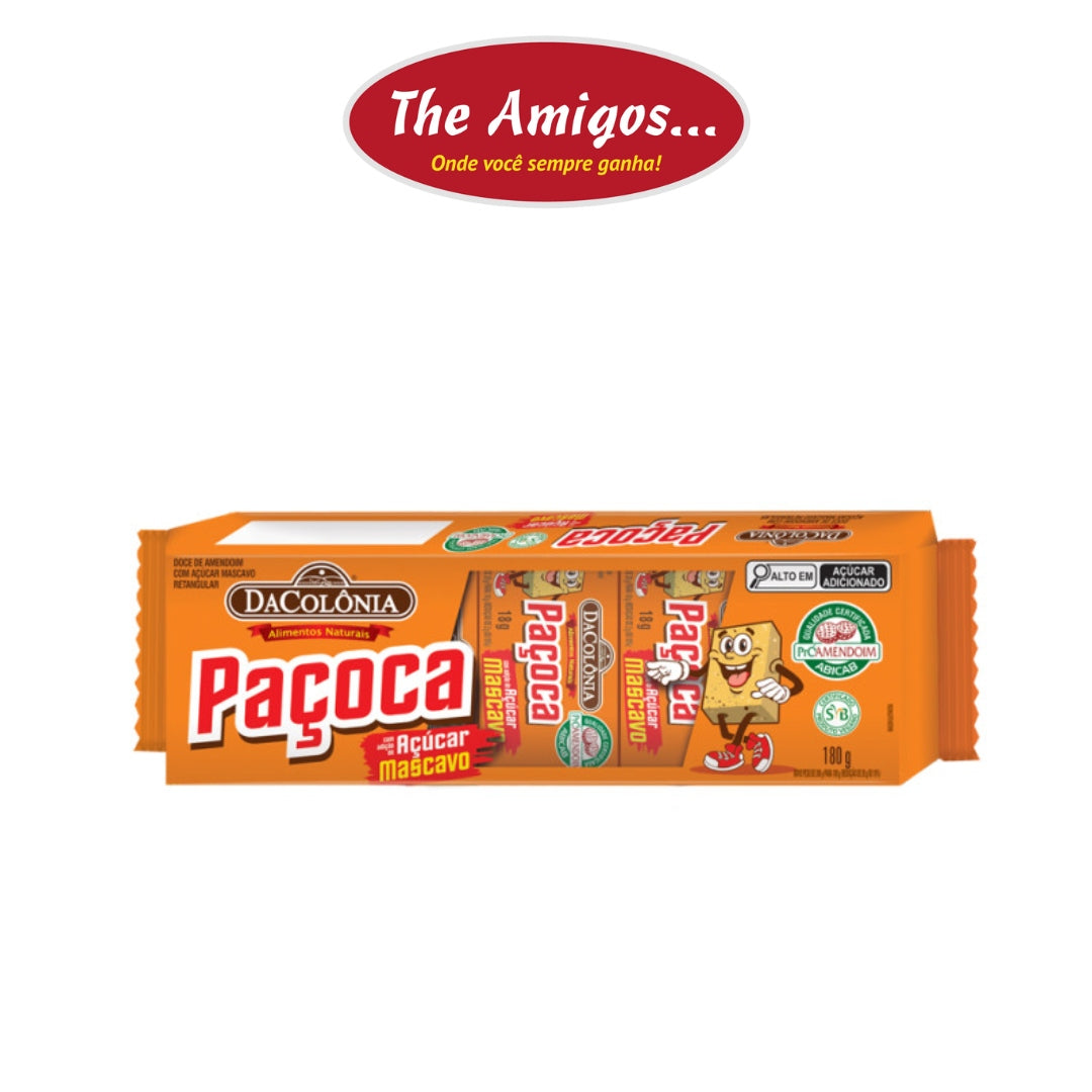 Pacoca Mascavo Dacolonia 180g