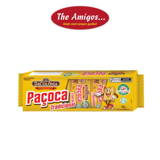 Pacoca Tradicional Dacolonia 180g