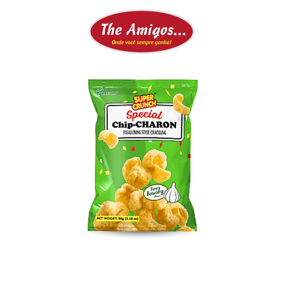 Super Crunch Special Chip-Charon Pinoy Bawang 90g